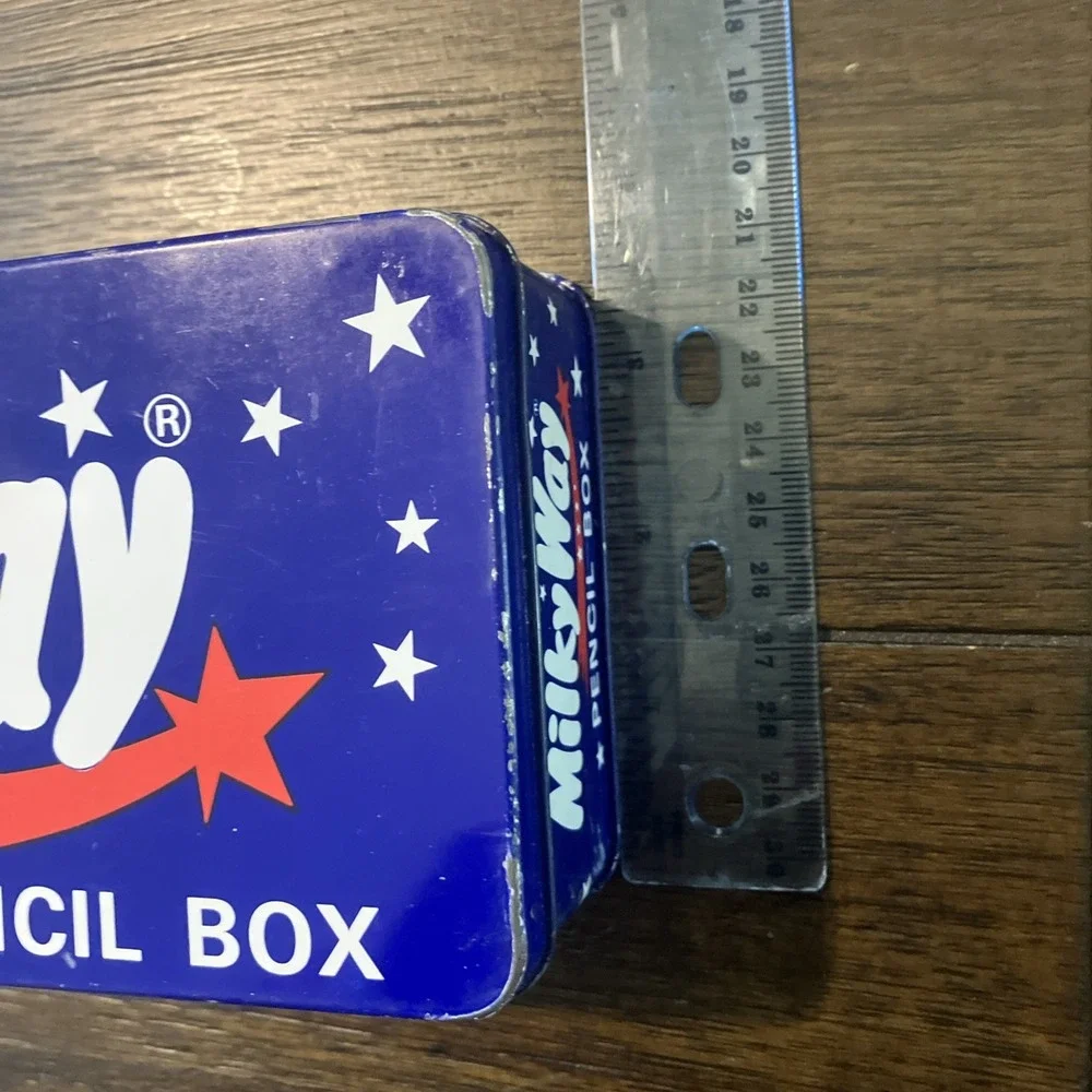 1990 Mars Milky Way Tin Pencil Box No Pencils Included